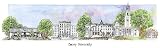 Emory University - Collegiate Colors - 5" x 13" Framed Prints