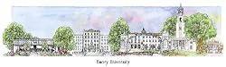 Emory University - Collegiate Sculptured Ornament
