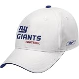 Reebok New York Giants White 2008 Pre-Season Coaches Adjustable Hat