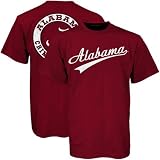 Alabama Crimson Tide Crimson Dual Graphic T-shirt