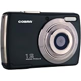 Cobra Digital DCA1215 BLACK 12 MP Digital Camera with 8 x Optical Zoom (Black)