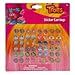 Trolls 24 Pair Sticker Earrings Plus Days of the Week Sticker Earrings & Ring Set