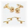 Gold Knot Stud Set Gold Knot Stud Set