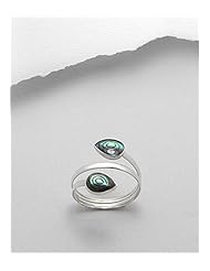 Shell Ring In 92.5 Sterling Silver