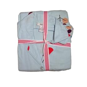 Buy Alfani 2 Piece Dusk Blue Love Pajama Gift Set w Colorful Mod Trees S by Alfani