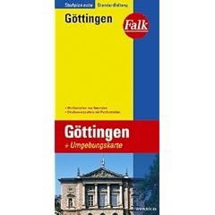 Falk Stadtplan Extra Standardfaltung G�ttingen