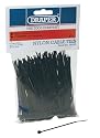 Draper 56228 200Pc Cable Tie Pack 100X2.5mm