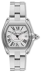 Discount Cartier Men s W62025V3 Roadster Stainless Steel Automatic Watch Best Price