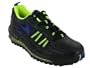 Nike Men's NIKE AIR MAX TERRA NINETY RUNNING SHOES 12 (BLACK/CONCORD/VOLT)