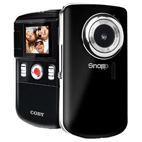 Coby 1.44-Inch TFT LCD SNAPP Mini Camcorder Camera CAM3001BLK (Black) by Coby