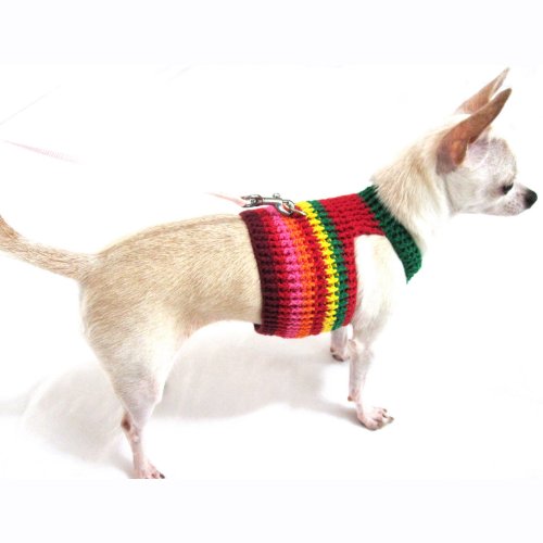 crochet dog harness