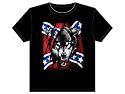 Rebel Flag with Wolf