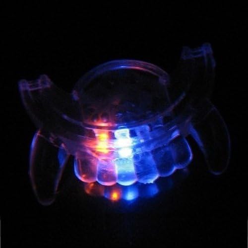 Non-toxic Silicone Flash up Four Colors Fake Teeth