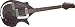 Rogue STR-1 Pro Electric Sitar Guitar, Black with Red Crackle