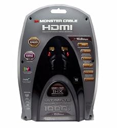 Monster Cable - Thx 1000HDX 12' Ultimate High Speed HDmi