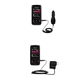 Essential Kit for the Samsung Blast - includes Car and Wall Charger with Rapid Charge Technology - Gomadic Brand w/ TipExchange Technology