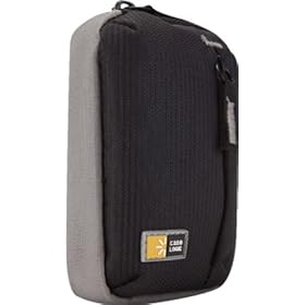 Case Logic TBC-302 Ultra Compact Camera Case with Storage (Black) by Case Logic