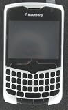 --Silver CDMA RIM Blackberry Curve 8330 Original OEM Faceplate with Lens Plus Tool Kit T5 Screw Driver & Opener