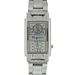 Mens Gray Dual Gifts Ideas Him Fashion Jewelry Watch