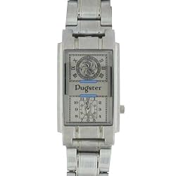 Pugster Mens Gray Dual Gifts Ideas Him Fashion Jewelry Watch