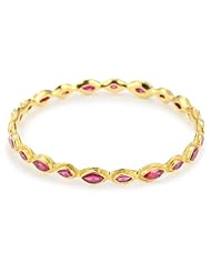 MELINDA MARIA "Gwyneth Collection" 18k Gold-Plated Gwyneth Bangle