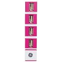 GE 4-Port Usb 2.0 Rotating Hub (Pink)  » for $4.50