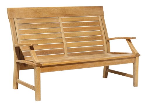Oxford Garden Sutton Shorea Loveseat, Natural