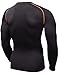 CLSL TM-R34-BO_Large Tesla Men's Thermal Wintergear Compression Baselayer Long Sleeve Top R21/R34