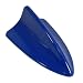 Blue Universal Fit Decorative Shark Fin Style Roof Top Antenna