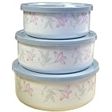 Pink Trio 6 Piece Bowl Set Small