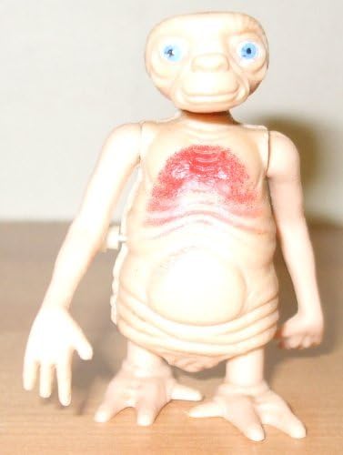 Vintage 1982 E.T. The Extra-Terrestrial Wind Up Action Figure MOC LJN Toys