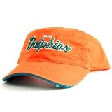 Miami Dolphins Orange End Zone Adjustable Baseball Hat