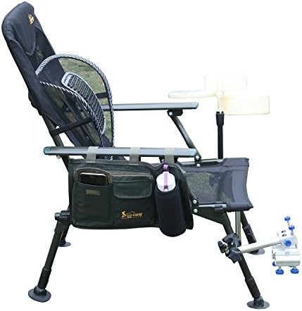 Pisco' outeis Ultimate Outdoor Adjustable Fishing Chair with Adjustable Legs /Recliner Chair