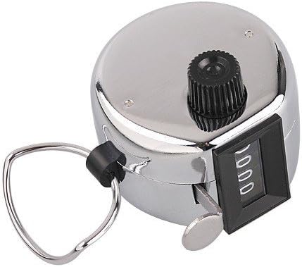 4 Digit Hand Tally Clicker Counter for Lap/sport/coach/school/event