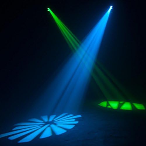 American Dj Stage Lighting DMX Flat Mirrored Scannner Effect Light with 12 Built-in Shows