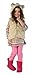 Zutano Little Girls' Shaggy Vest with Ears