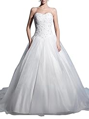  Lace Crystal Crystals Organza  Ball Gown  Dress with a Cathedral Train 