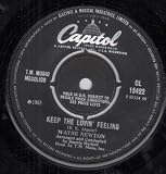 KEEP THE LOVIN FEELING 7 INCH (7" VINYL 45) UK CAPITOL 1965