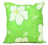 Aloha Green Flower Pillow Sham