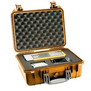 Pelican 1450 Case with Foam for Camera Orange