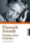 Produkt-Bild: Denken ohne Gel&auml;nder: Texte und Briefe