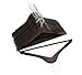 Florida Brands Suit Hangers, Mahogany Wood, Set of 96