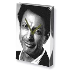 JEFF GOLDBLUM - Canvas Clock (LARGE A3 - Signed by the Artist) #js001