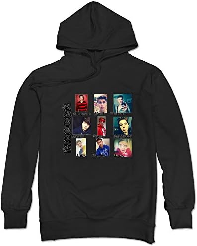 Funny Magcon Boys Men's Hooded Hoodies Ash