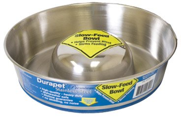 Durapet Slow Feed Bowls - Medium 9 1/4