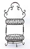 IMAX 9745 2-Tier Oval Baskets