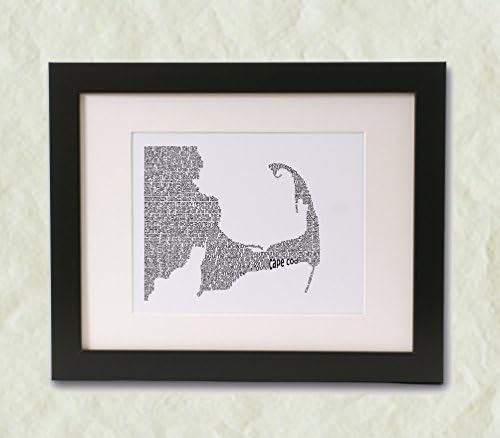Cape Cod Word Art Print