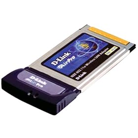 D-Link DWL-A650 802.11a Wireless Air Pro PC Card Adapter