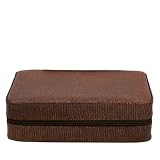 Lizard Four Slot Brown Watch Box #W4.103.02