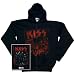 Kiss - Red Hit Zip Hoodie